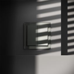 Выключатель 2-кл. СП S70 10А механизм титан Voltum VLS020106