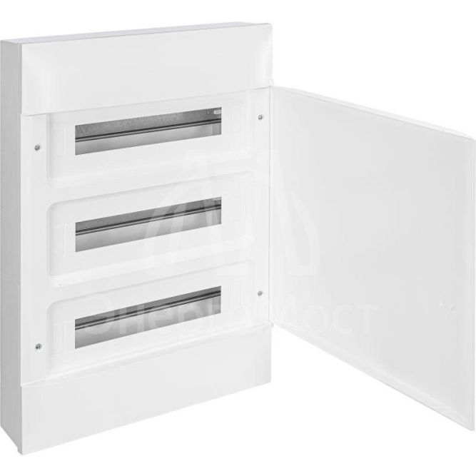 Щиток пластиковый навесной Practibox S 3х18 бел. дверь Leg 137608