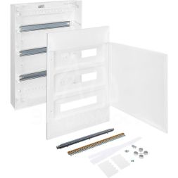 Щиток пластиковый навесной Practibox S 3х18 бел. дверь Leg 137608