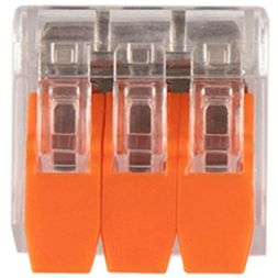 Клемма монтажная рычажного соединения PTC-3P 221-413 450В 32А 0.14-4.0кв.мм JazzWay 5050914