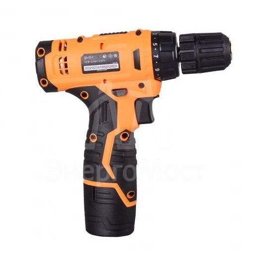 Дрель-шуруповерт аккумуляторная ДА-12-1 Вихрь 72/14/11