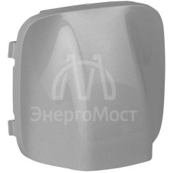 Панель лицевая Valena Allure для вывода кабеля алюм. Leg 755057