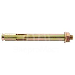 Болт анкерный HNM 12х129 с гайкой накл. цинк. Tech-Krep 124923