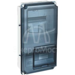 Корпус пластиковый ЩУРн-П 3/12 Krepta 3 IP66 PC LIGHT IEK MSP3-N-12-66-L