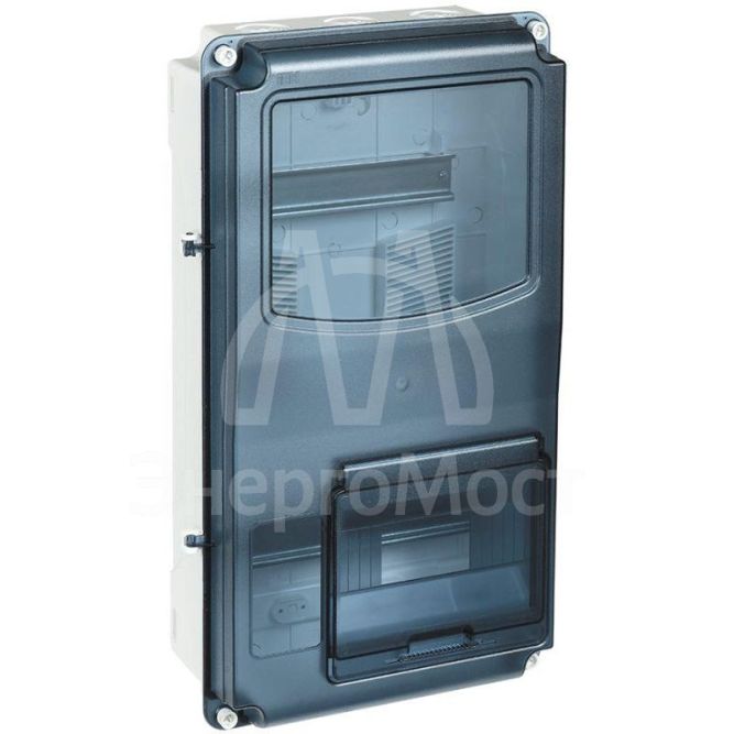 Корпус пластиковый ЩУРн-П 3/12 Krepta 3 IP66 PC LIGHT IEK MSP3-N-12-66-L