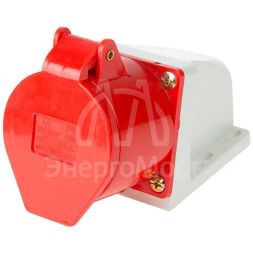 Розетка 125 стационарная 3Р+РЕ+N 32А 380В IP44 Rexant 11-8914