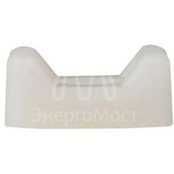 Площадка под хомуты (22х16) с монтажным отверстием М4 бел. (уп.100шт) PROxima EKF pmo-22-16-w