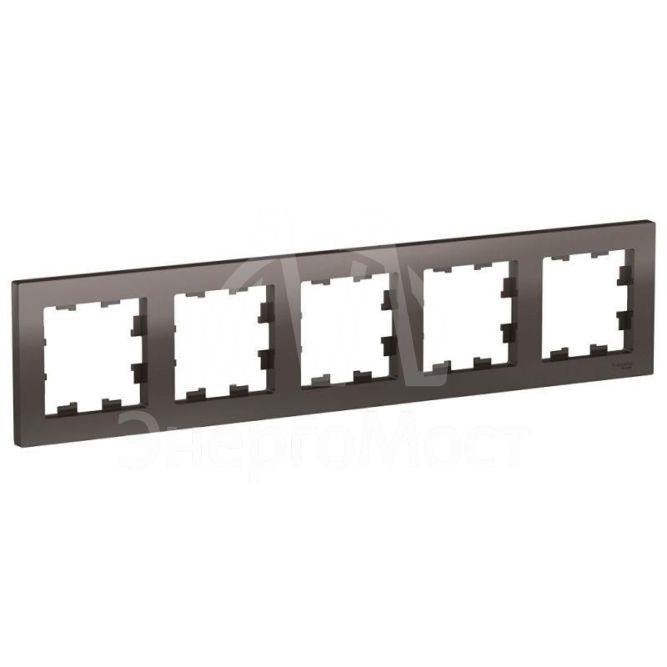 Рамка 5-м AtlasDesign универс. мокко SchE ATN000605