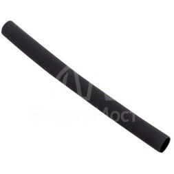 Набор трубок термоусадочных ТУТк клеевые 6/2 нг черн. по 100мм (уп.20шт) PROxima EKF tut-k-n-6