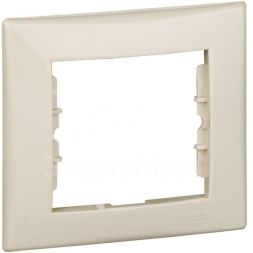 Рамка 1-м Sedna беж. SchE SDN5800147