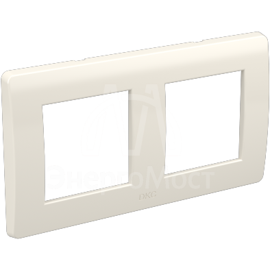Рамка 2-м 2+2мод. Brava бел. DKC 75012W