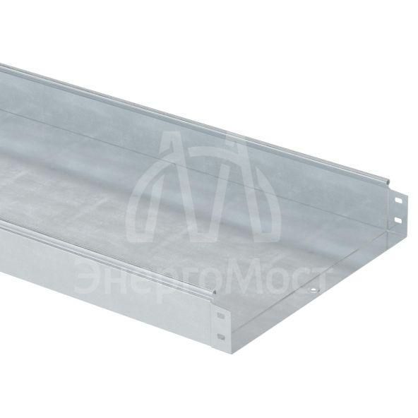 Лоток листовой неперфорированный 400х80 L3000 сталь 1мм DKC 35066