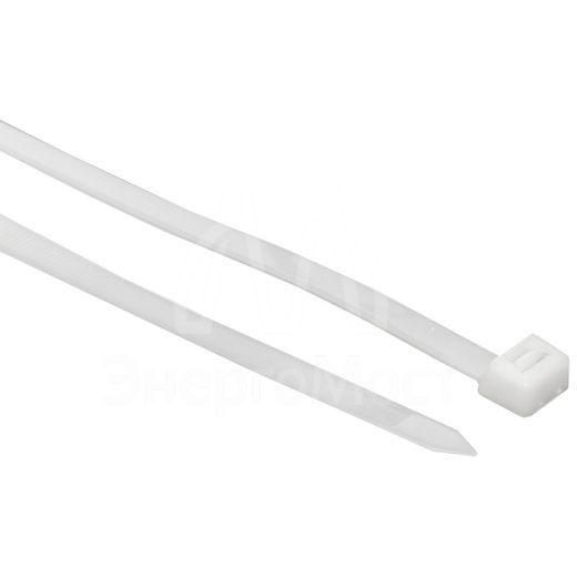 Хомут кабельный 7.2х350 нейл. бел. (уп.100шт) EKF plc-c-7.2x350