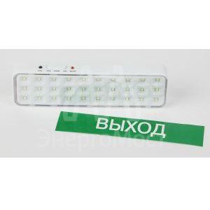 Светильник светодиодный DBA-102-0-20 30LED 5ч IP20 выход аварийный непостоянный Эра Б0044395