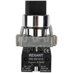 Переключатель BD21 2P короткая ручка NO Rexant 36-5550