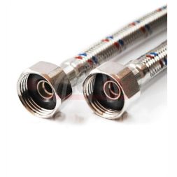 Подводка гибкая для воды 1/2дюйм В-В 40см (200) VALFEX S/S 40сm В-В