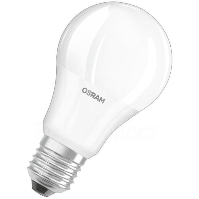 Лампа светодиодная LED STAR CLASSIC A 75 8.5W/865 8.5Вт грушевидная 6500К холод. бел. E27 806лм 220-240В матов. пласт. OSRAM 4052899971561