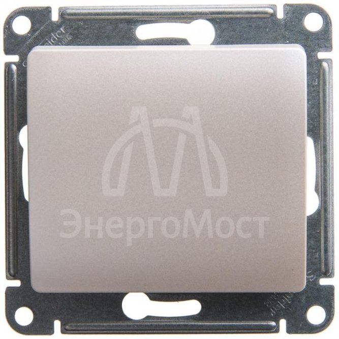 Механизм переключателя перекрестного 1-кл. СП Glossa 10А IP20 (сх. 7) 10AX перламутр SchE GSL000671