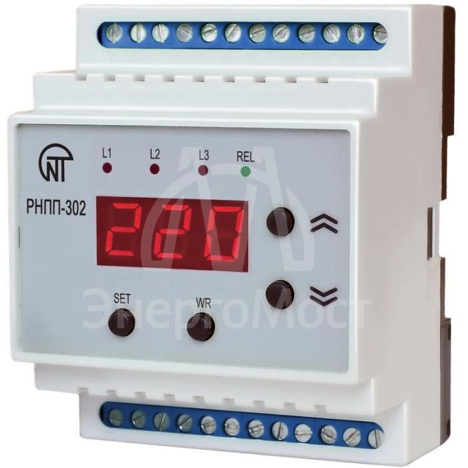Реле напряжения РНПП-302 3ф НовАтек-Электро 3425600302