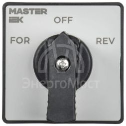 Переключатель кулачковый 10А (сх. 11) стандартная рукоятка IEK MI-CS10-010-011