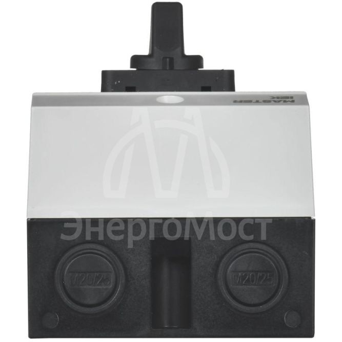 Переключатель кулачковый 10А (сх. 90) в боксе стандартная рукоятка IEK MI-CS20-010-090