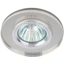 Светильник DK LD44 SL 3D MR16 точечный; декор со светодиодной подсветкой зеркальн. ЭРА Б0037355