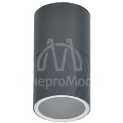 Светильник 5110 GU10 IP65 уличный потолочный сер. IEK LT-UPU0-5110-GU10-1-K03