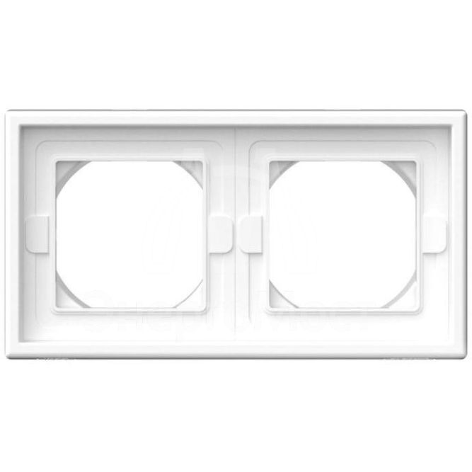 Рамка 2-м ArtGallery IP44 бел. SE GAL440102