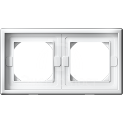 Рамка 2-м ArtGallery IP44 бел. SE GAL440102