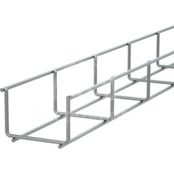 Лоток проволочный 60х60 L3000 сталь 4мм PL60х60х3000 оцинк. КМ LO0660