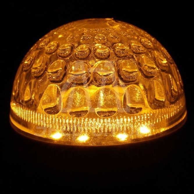 Лампа светодиодная 1Вт 9LED Шар d50 E27 желт. Neon-Night 405-211