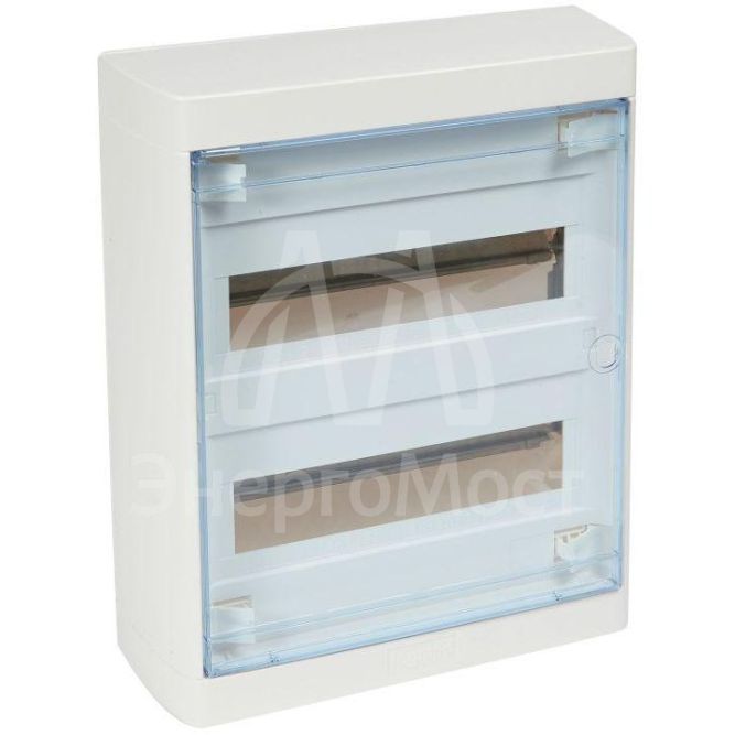 Бокс ОП Nedbox 2х12мод. прозр. дверь Leg 601247