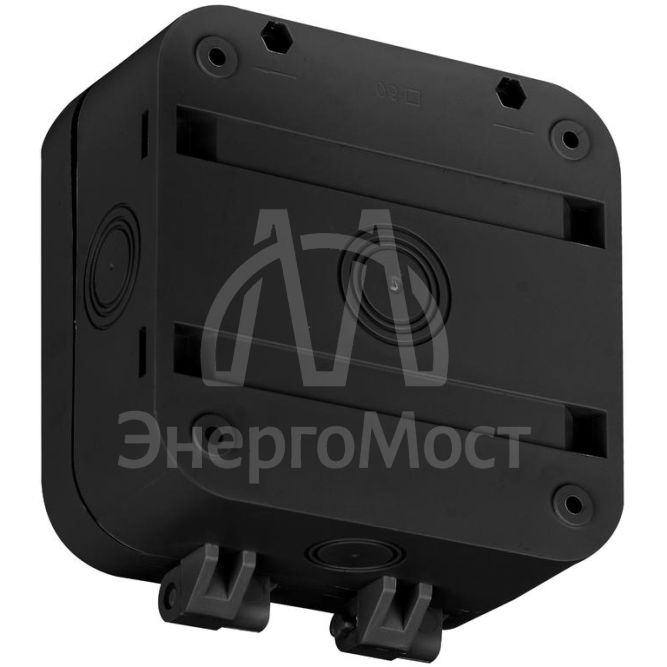 Коробка распределительная133х120х60 двухкомпонентная для видеокамер HF IP68 черн. Ruvinil 67080Ч