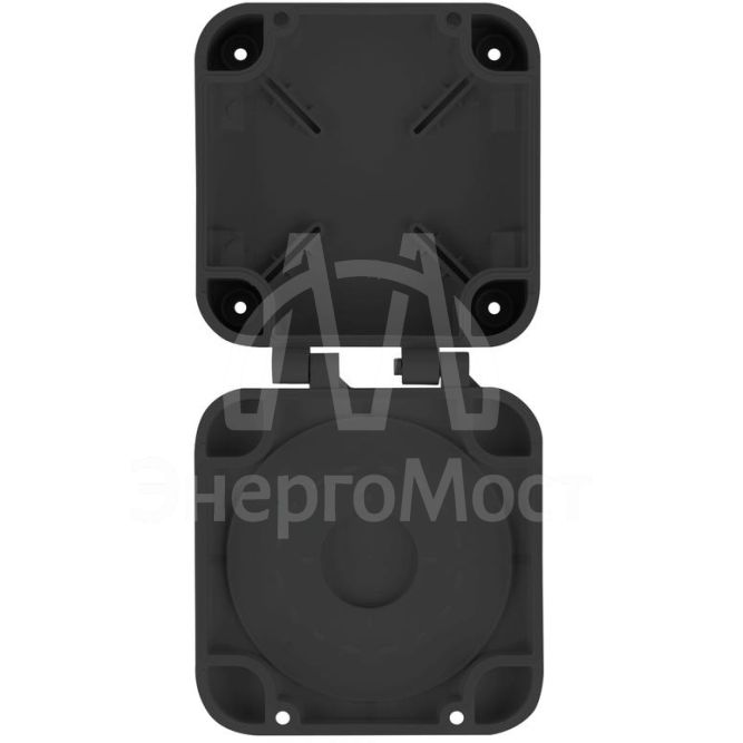 Коробка распределительная133х120х60 двухкомпонентная для видеокамер HF IP68 черн. Ruvinil 67080Ч