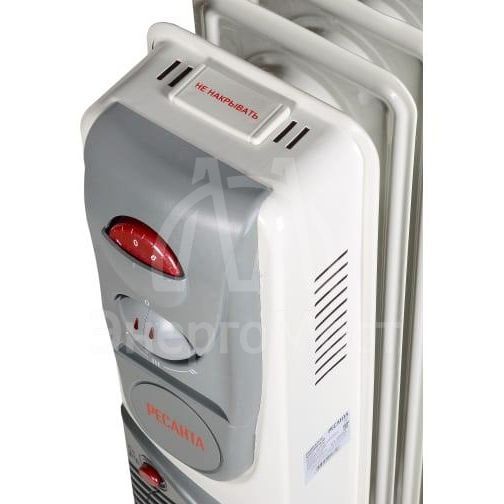 Радиатор масляный ОМ-9АВ 2.4кВт Ресанта 67/3/22