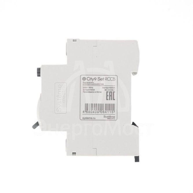 Выключатель дифференциального тока (ВДТ) 40А 2P 30мА Тип-A 230В City9 Set SE C9R68240