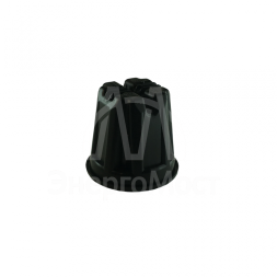 Держатель токоотвода молниезащиты D8мм и D10мм с бетоном для плоской кровли