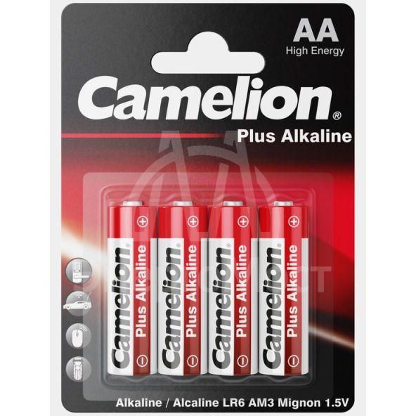 Элемент питания алкалиновый LR LR6 BL-4 (блист.4шт) Camelion 7370
