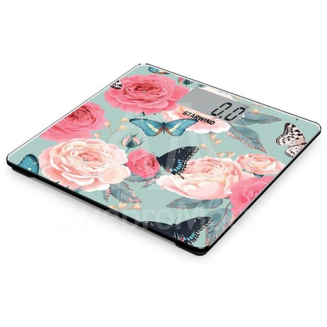 Весы напольные электронные SSP6021 макс.180кг рисунок STARWIND 1111798