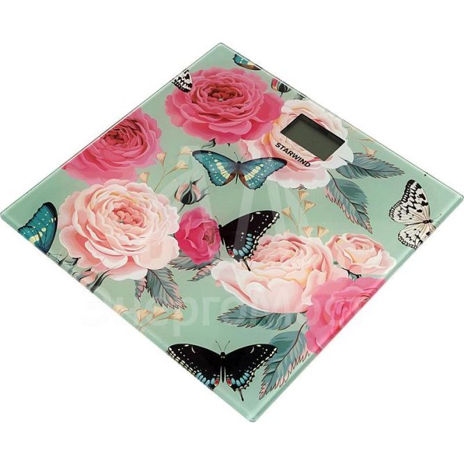 Весы напольные электронные SSP6021 макс.180кг рисунок STARWIND 1111798