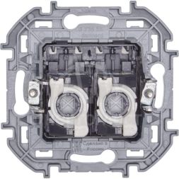 Розетка компьютерная 2-м Inspiria RJ45 кат.5E UTP бел. Leg 673835