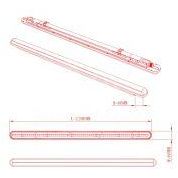 Светильник светодиодный SPP-201-0-65K-036 линейный IP65 36Вт 3420лм 6500К 1200мм (12/108) мат. ЭРА Б0047175