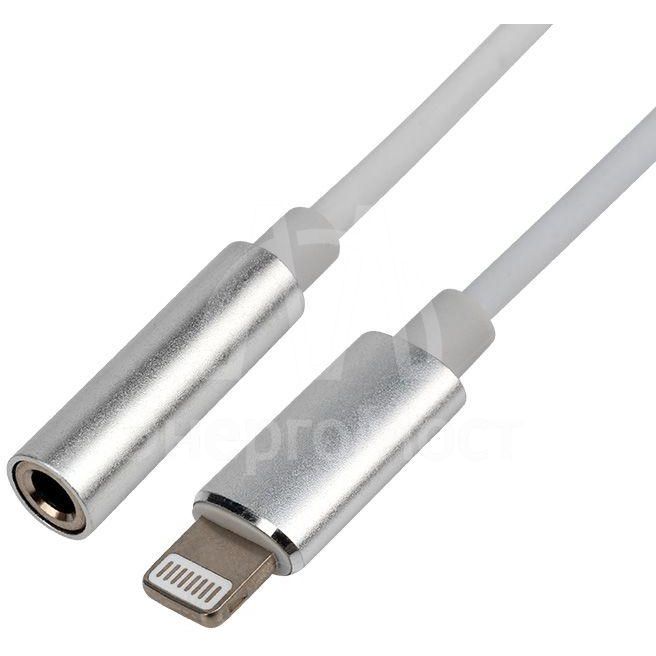 Кабель переходник с iPhone 5/6/7/8/X моделей на AUX гн. 3.5мм Rexant 18-0175