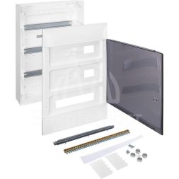 Щиток пластиковый навесной Practibox S 3х18 дым. дверь Leg 137618