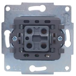 Выключатель 1-кл. СП Vesna с индикацией механизм жемчуж./бел. перламутр. LEZARD 742-3088-111