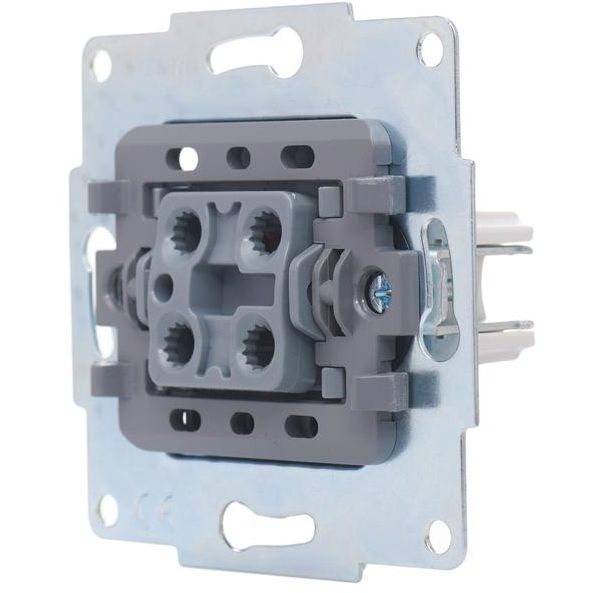 Выключатель 1-кл. СП Vesna с индикацией механизм жемчуж./бел. перламутр. LEZARD 742-3088-111