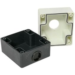 Корпус КП 101 1 кнопка бел. EKF cpb-101-w