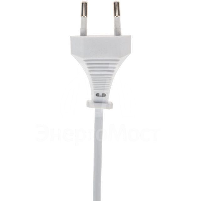 Шнур сетевой 1.8м с выключателем ШВВП 2х0.75 бел. Rexant 11-1133