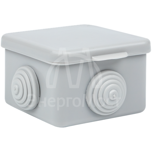 Коробка распаячная КМР-030-036 пылевлагозащ. 65х65х50 4 мембранных ввода PROxima EKF plc-kmr2-030-036