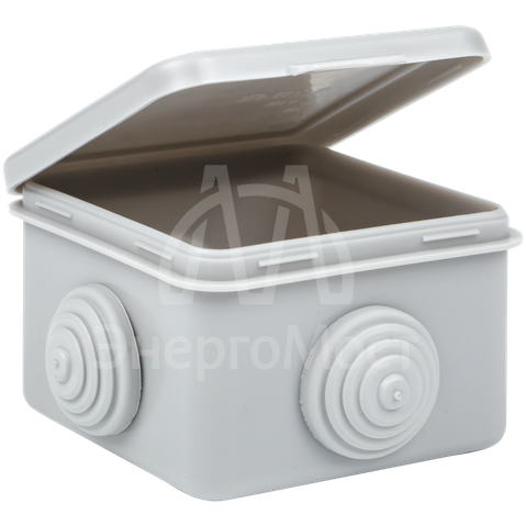 Коробка распаячная КМР-030-036 пылевлагозащ. 65х65х50 4 мембранных ввода PROxima EKF plc-kmr2-030-036